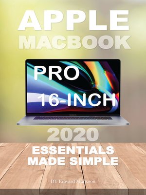 cover image of Apple MacBook Pro 16-inches